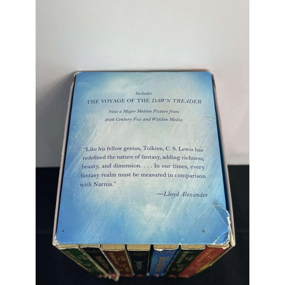 The Chronicles of Narnia Box Set 7 Books‎ C.S. Lewis Scholastic Paperback